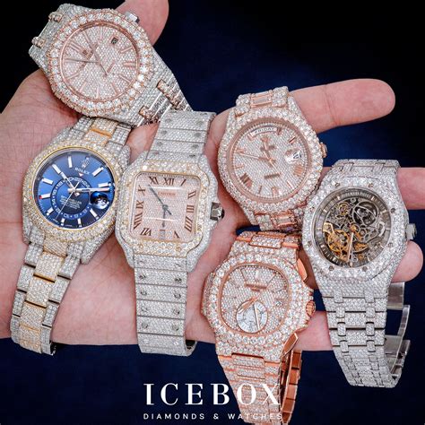 audemars piguet iced out skeleton